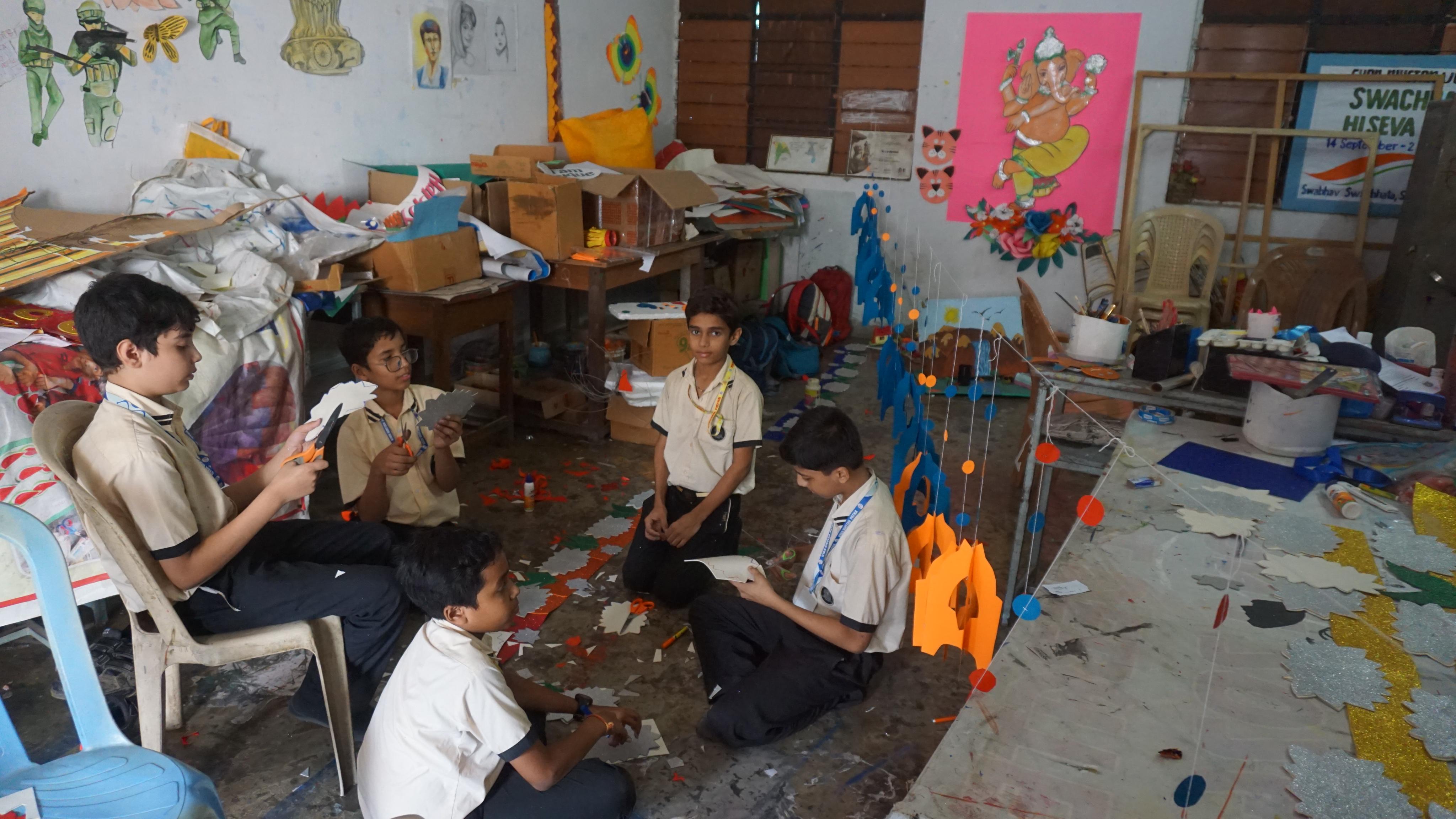 Students Study Hall